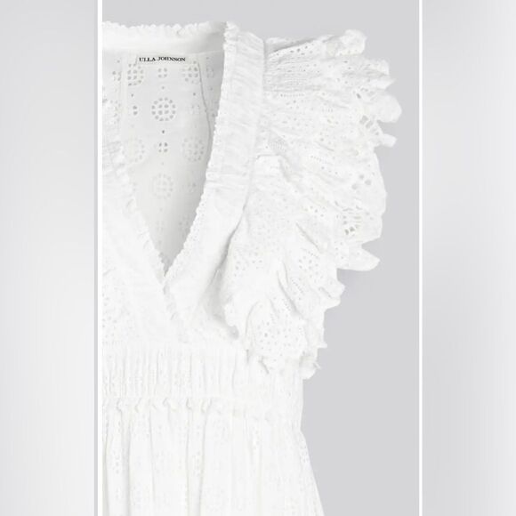 Ulla Johnson Demna Dress Pristine White - Picture 8 of 8